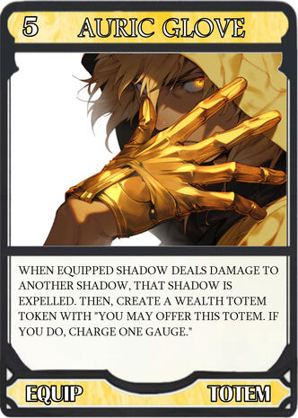 Auric Glove card